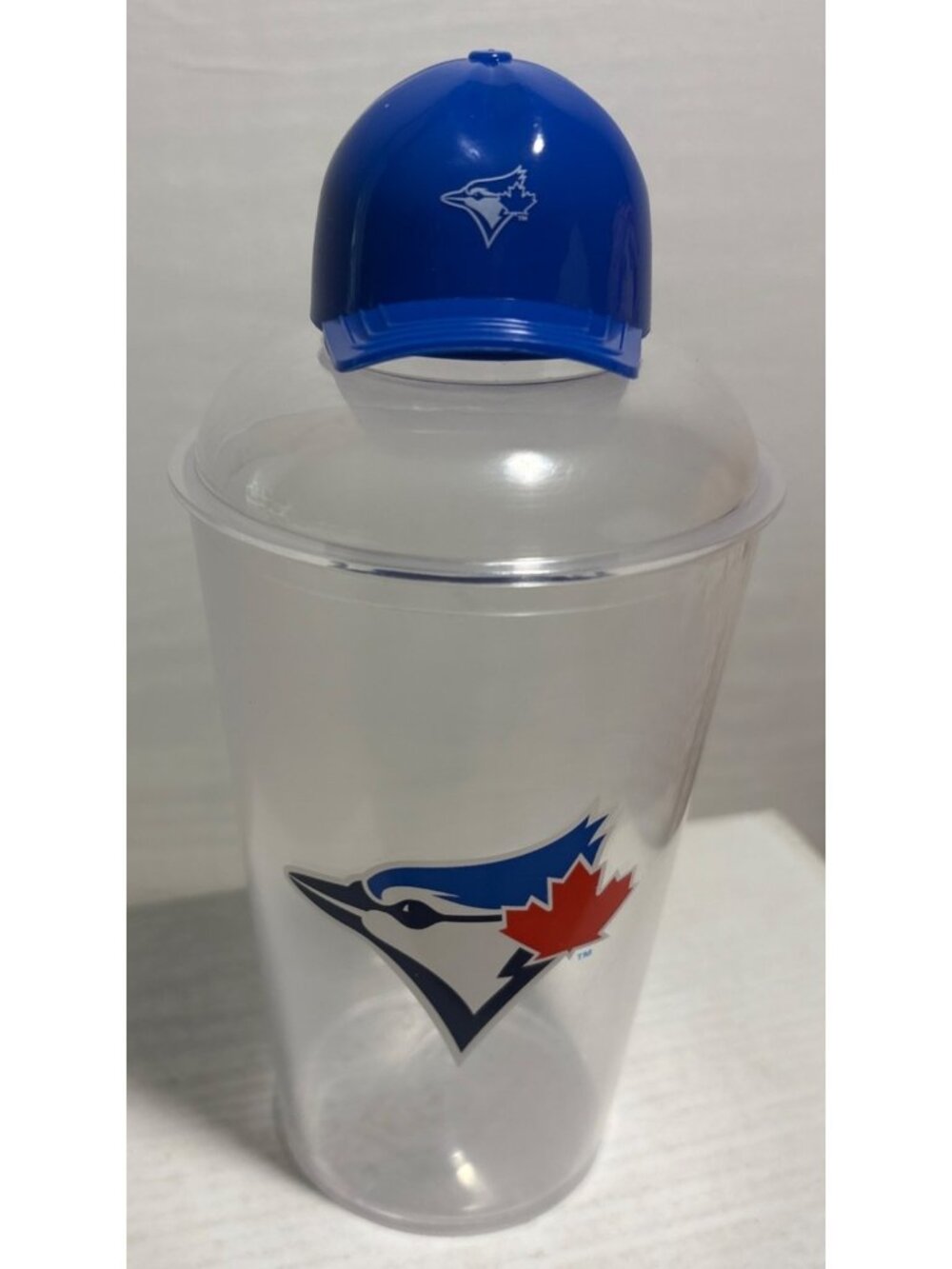 Toronto Blue Jays Tumbler Plastic With Cap Lid 16 Oz BPA-Free READ